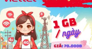Gói cước SD70 Viettel: Có ngay 30GB Data và cước 70.000đ/tháng