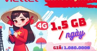 Gói cước 12SD90 Viettel: Ưu đãi 45GB, dùng trọn gói 1 năm