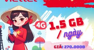 Gói cước 3SD90 Viettel sử dụng liên tục 3 tháng chỉ với 270.000đ