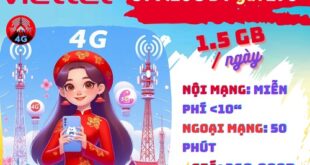 Đăng ký gói cước 3TV120C Viettel thoại, online, giải trí thả ga 3 tháng chỉ 360k