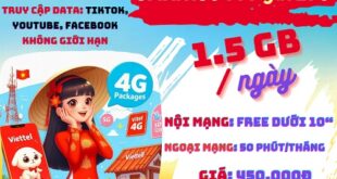 Gói cước 3MXH150 Viettel: 3 tháng sử dụng, lướt thả ga, gọi thoải mái