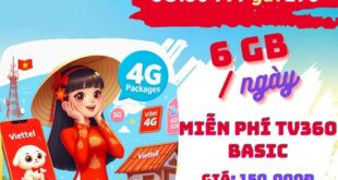 Gói cước 5G150 Viettel có ngay 8GB mỗi ngày, dùng tốc độ 5G